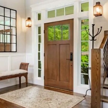 Double Rebate Frame with Integrated Window Section
