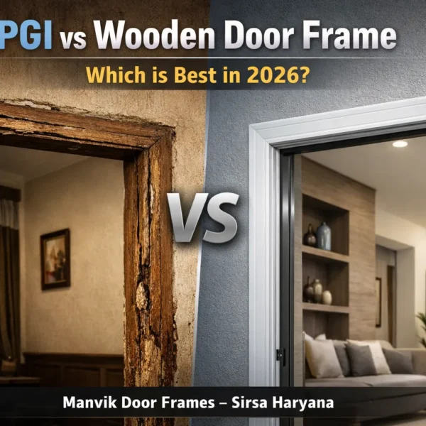 ppgi door frame vs wooden door frame