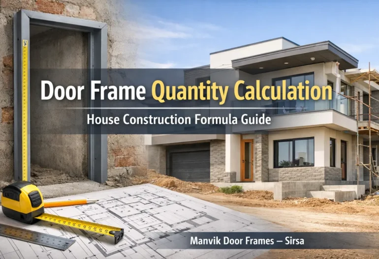 door frame quantity calculation guide for house construction in India