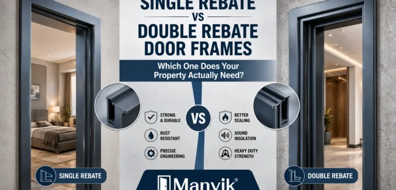 Single Rebate vs Double Rebate Door Frames