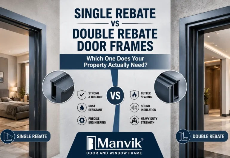 Single Rebate vs Double Rebate Door Frames