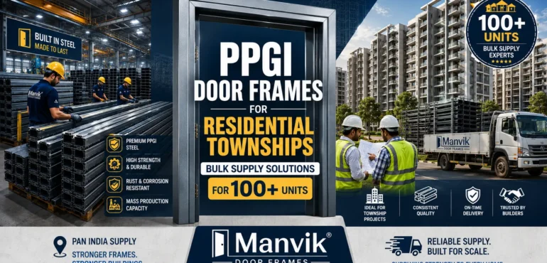 PPGI Door Frames for Residential Townships