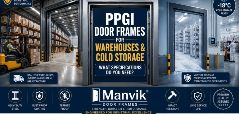 PPGI Door Frames for Warehouses & Cold Storage