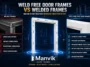 Weld Free Door Frames vs Welded Frames Weld Free Door Frames vs Welded Frames
