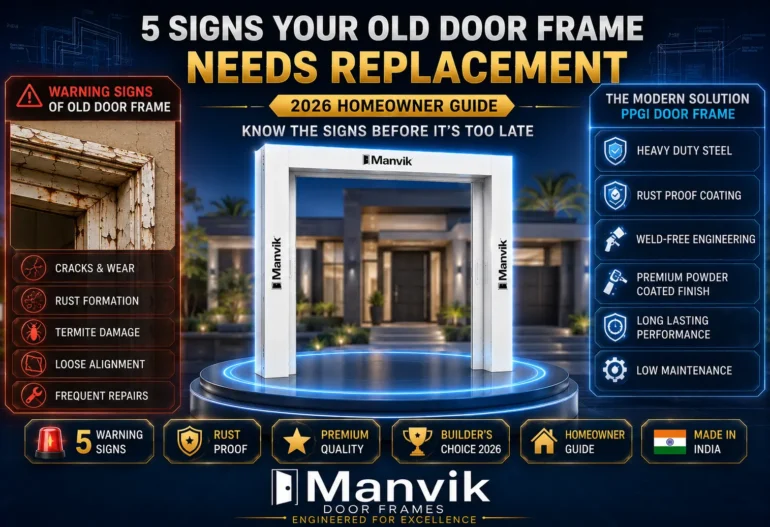 5 Signs Your Old Door Frame Needs Replacement