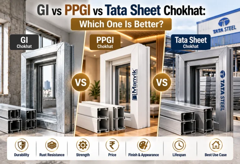GI vs PPGI vs Tata Sheet Chokhat